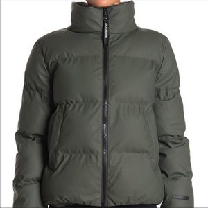 Juicy Couture Green Puffer Jacket